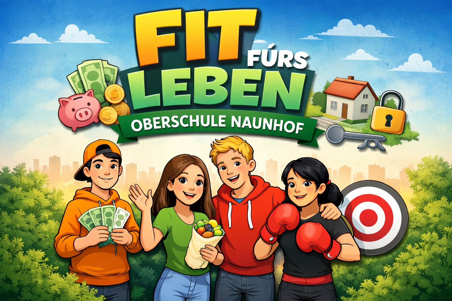 Fit fürs Leben Oberschule Naunhof LeviThias Banner foto